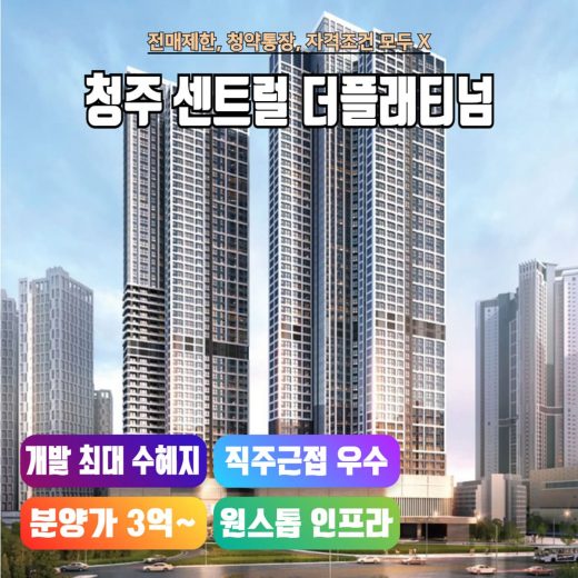 청주 센트럴 더플래티넘 메인